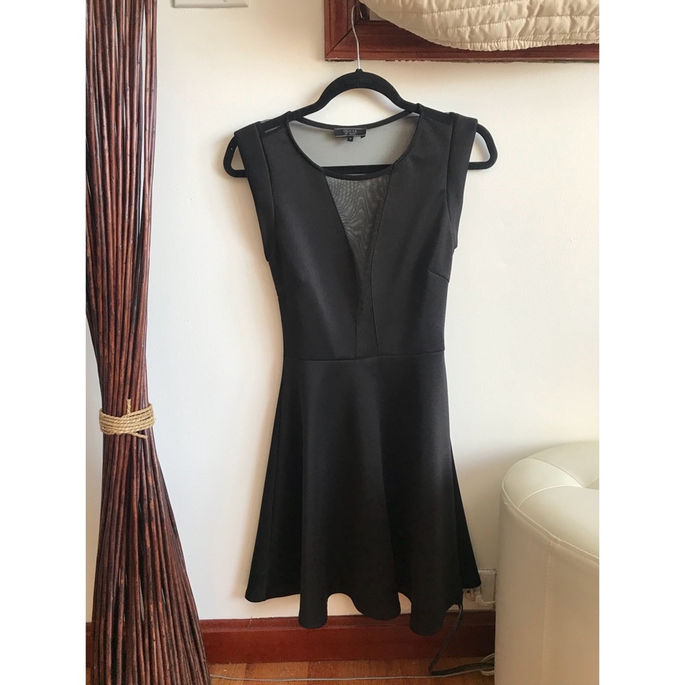 GUESS Fit-And-Flare Scuba Dress